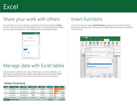 Excel Quick Start Guide Ppt