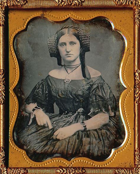 1 9 Plate Daguerreotype Stunning Ethnic Beauty Incredible Hairstyle