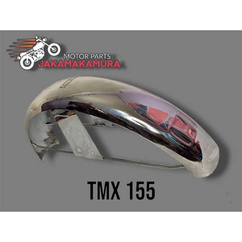 STAINLESS FRONT FENDER TMX 155 TMX 125 With H Logo Tapaludo