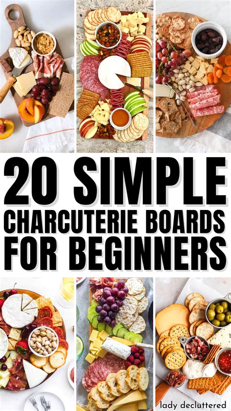 20 Simple Charcuterie Boards For Beginners