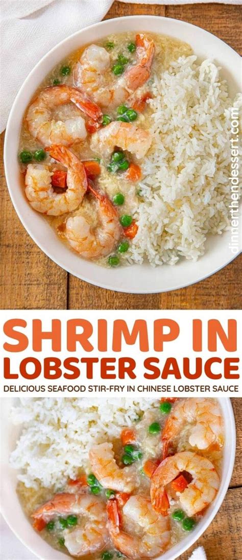 Shrimp In Lobster Sauce Recipe Dinner Then Dessert