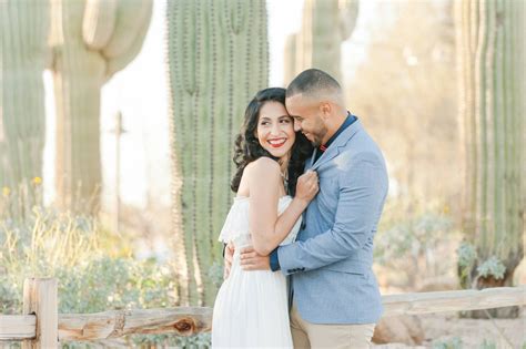 Riparian Preserve Engagement Photos of Jocelyn and Gus