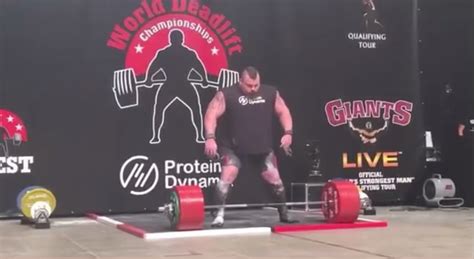 Eddie Halls 500kg 1102 Lbs Deadlift Rabsoluteunits