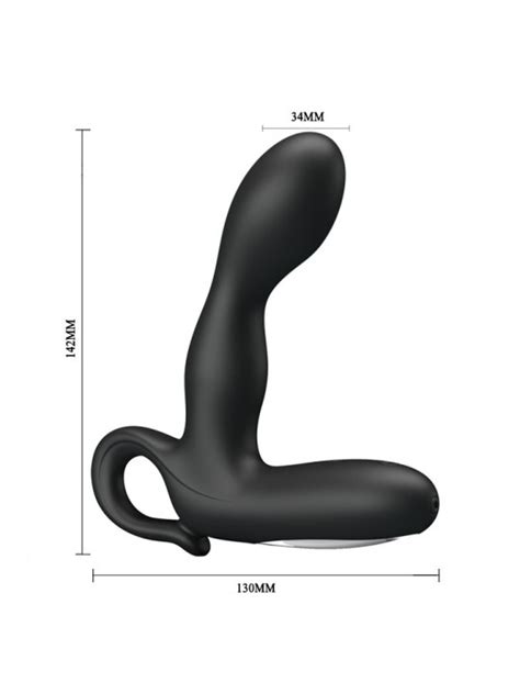 Vibrador prostático Barrack Sex Shop Mayoristas Color Negro