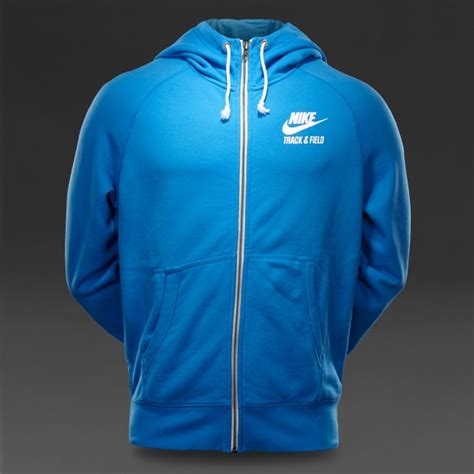 Mens Clothing Nike Sportswear Aw77 Ru Ntf Fz Hoody Light Photo Blue Prodirect Soccer