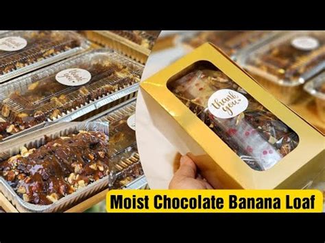 Moist Chocolate Banana Loaf Easy Banana Loaf Recipe Banana Loaf