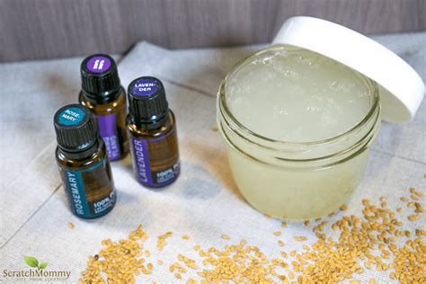 Diy Natural Hair Gel Recipe Scratch Mommy