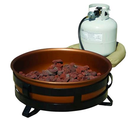 King Kooker Portable 24 Propane Outdoor Fire Pit With Copper Bowl 24cfp Stop Restaurant