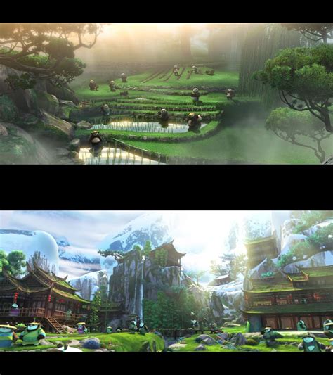 Kung Fu Panda Hidden Panda Village by Mdwyer5 on DeviantArt