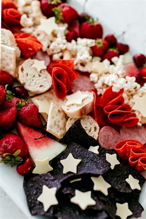 4th Of July Charcuterie Board Make An American Flag Snack Board