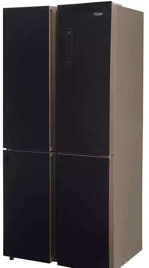 Buy Haier French Door Refrigerator Litres Inverter Hrb Kg Black