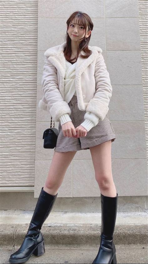 Hot cute asian chicksおしゃれまとめの人気アイデアPinterestAlbert Lee 秋冬 ファッション レディース ブーツ 女性 ブーツ