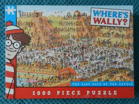 WHERE S WALLY THE Last Days Of The Aztecs 1000 Piece Jigsaw Puzzle