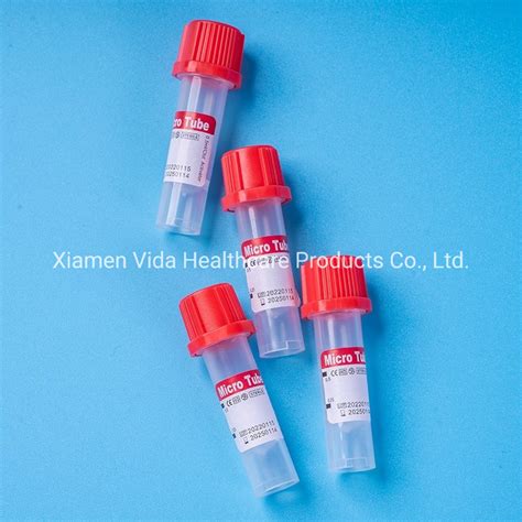 Micro Blood Collection Tube Ml K Edta Tube China Micro Blood