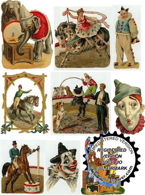 Pin By Db Clarhaut On Scraps Vintage Circus Posters Circus Art