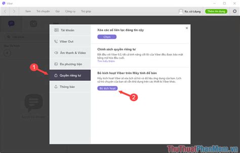 How to exit, logout Viber account on computers, laptops