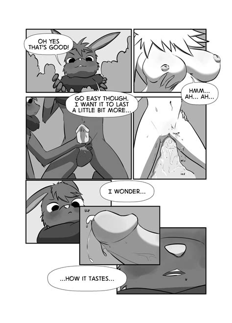 Rule 34 Anthro Anthrofied Baaleze Blush Breasts Comic Dildo Eevee Eeveelution Female Forest