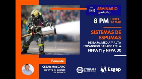 Nfpa Estandar Para Espumas Contra Incendios