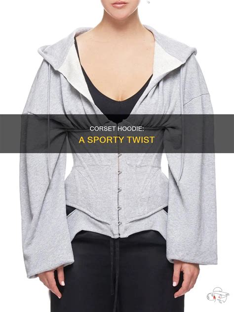 Corset Hoodie A Sporty Twist Shunvogue