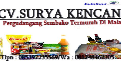 Cv Surya Kencana Distributor Sembako Malang Distributor Minyak Goreng