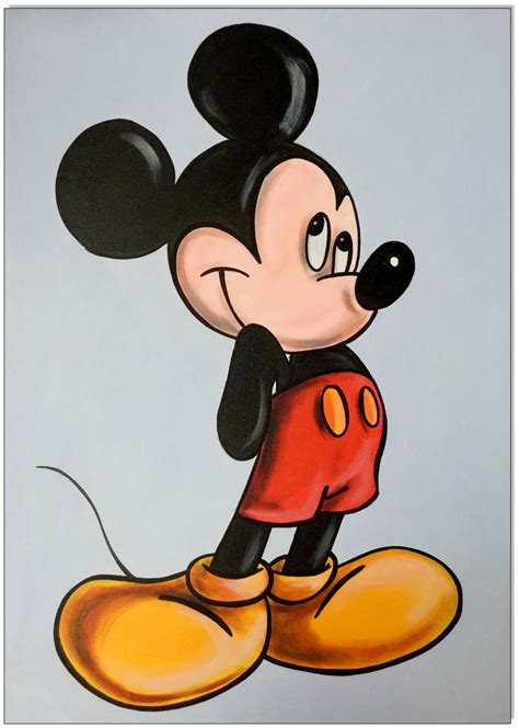 Mickey Mouse Malerei Und Grafik Von Stefan Klausewitzberlin