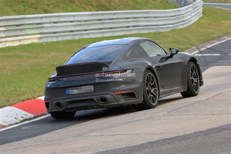 Porsche 911 992 Sport Classic Prototype Lifts A Wheel On The Nurburgring Autoevolution