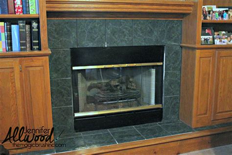 Paint Ceramic Tile Fireplace Surround Fireplace Guide By Linda