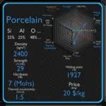 Porcelana Propiedades precio y aplicación Propiedades materiales