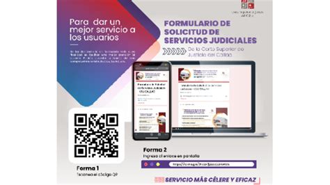 Usuarios De La Corte Superior Del Callao Presentar N Formulario Web