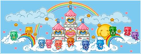 Care Bear Pixel By Mangledbutterfly On Deviantart