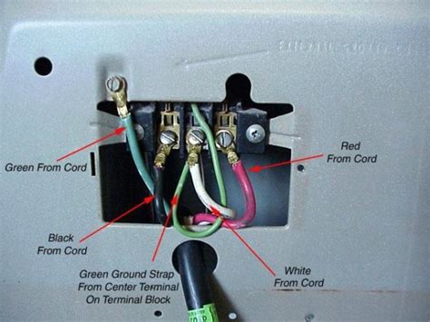 Maytag 4 Prong Dryer Cord Installation