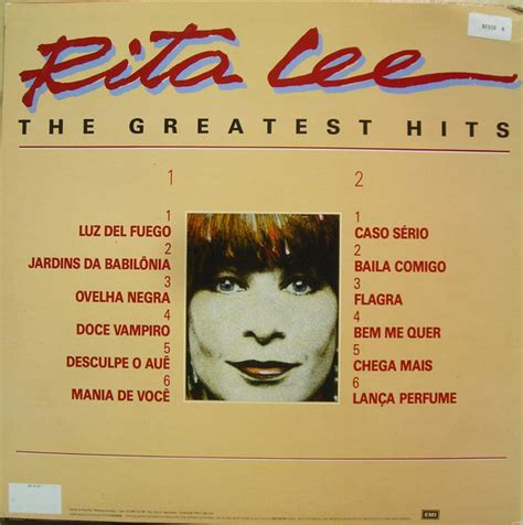 Rita Lee Lan A Perfume E Outras Manias The Greatest Hits Curto