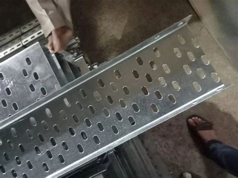 Gi Perforated Cable Tray At Rs Meter Galvanised Iron Perforated