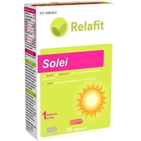 Relafit Ms Solei Blister C Psulas Protecsalud