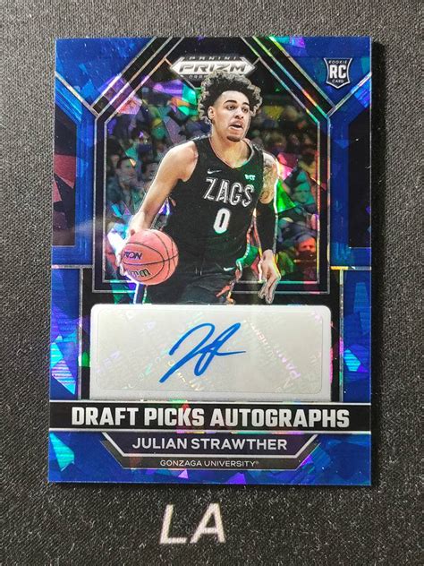 LA拍卖2023 Panini Prizm Draft Picks Julian Strawther 大学pz 新秀RC 朱利安 斯特劳瑟