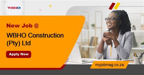 Jobs At Wbho Construction Pty Ltd Myjobmag