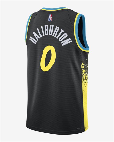 Tyrese Haliburton Indiana Pacers City Edition Men S Nike Dri