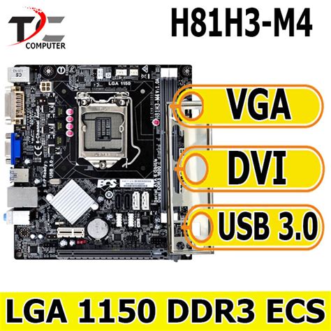 Jual Mainboard Mobo Lga Socket H Ecs Usb Shopee Indonesia