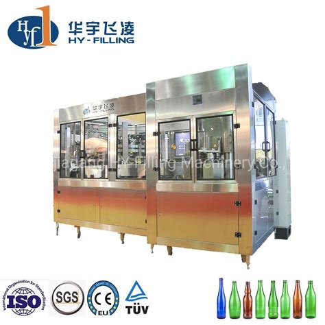 Beverage Liquid Washing Filling Labeling Packaging Blowing Machine