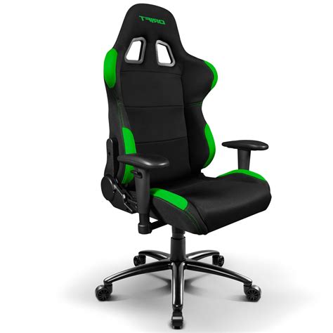 Silla Gaming Tela Drift Dr100 Negro Y Verde Versus Gamers