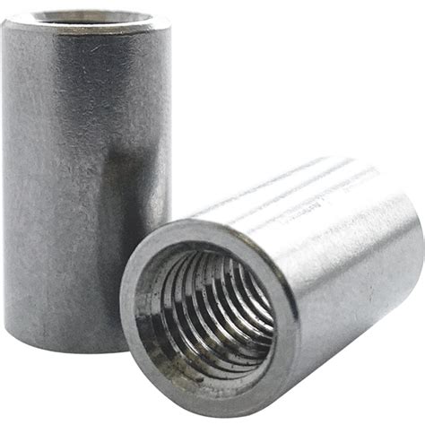 A2 Stainless Steel Cylindrical Connector Nuts Fusion Fixings