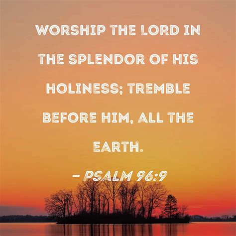 Worship The Lord In The Beauty Of Holiness