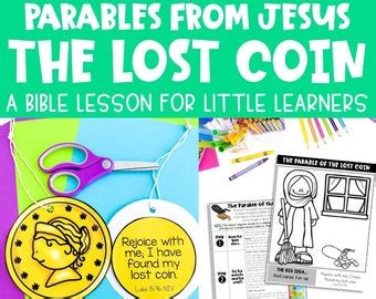 The Parable Of The Lost Coin Necklace Craft Sunday School Lesson