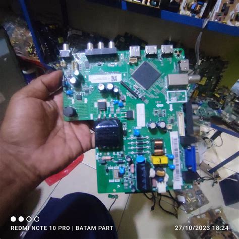 Mb Mainboard Motherboard Mesin Tv Led Aqua Sanyo Haier Le Aqt