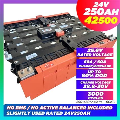 COD BYD Lifepo4 Battery 24V250Ah Sinopoly Great Power Lishen Eve