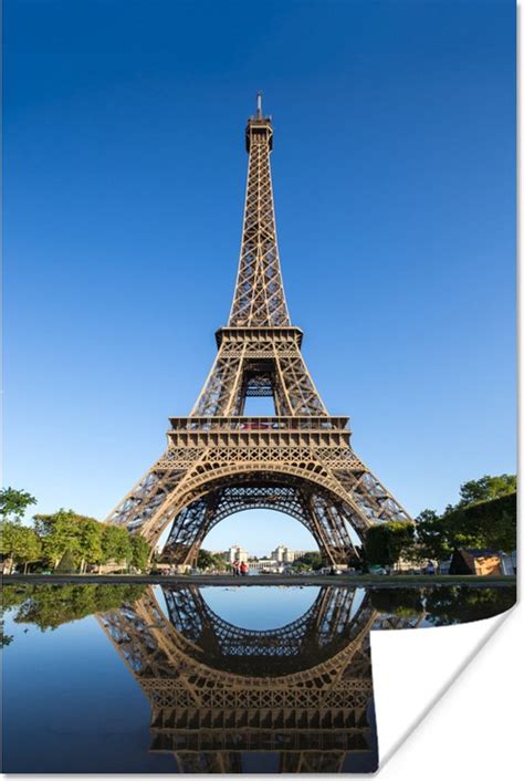 Affiche Photo Originale De La Tour Eiffel Paris X Cm Tirage