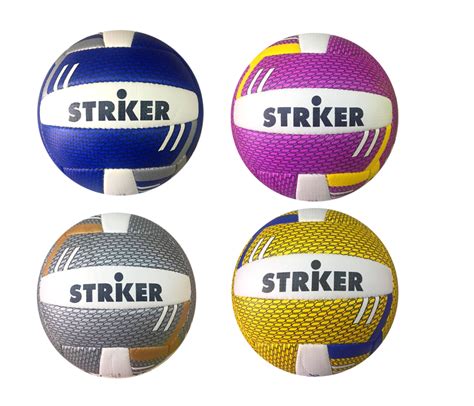 pelota de vóley striker cosida modelo tramada LMR Deportes