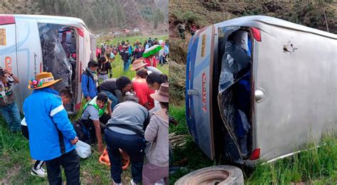 Cusco bus siniestrado que causó la muerte de un turista y 28 heridos