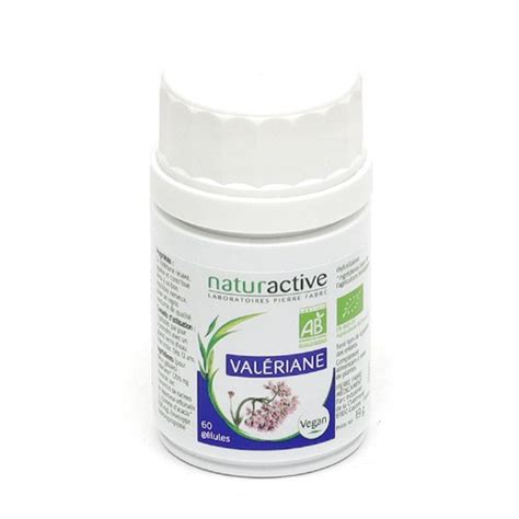 Naturactive Valériane bio en gélules Equilibre nerveux et repos nocturne