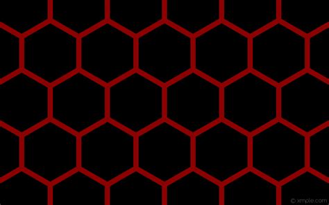 Red Hexagon Wallpaper Images